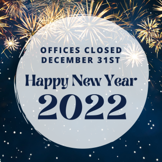 Offices Closed for New Years 