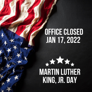 MLK Day Closed 