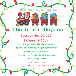 Christmas in Royston 2021